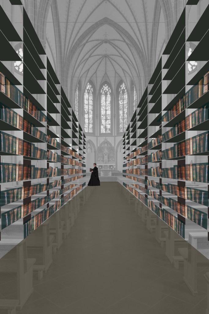 Agneskirche Köln als Bibliothek Umnutzung