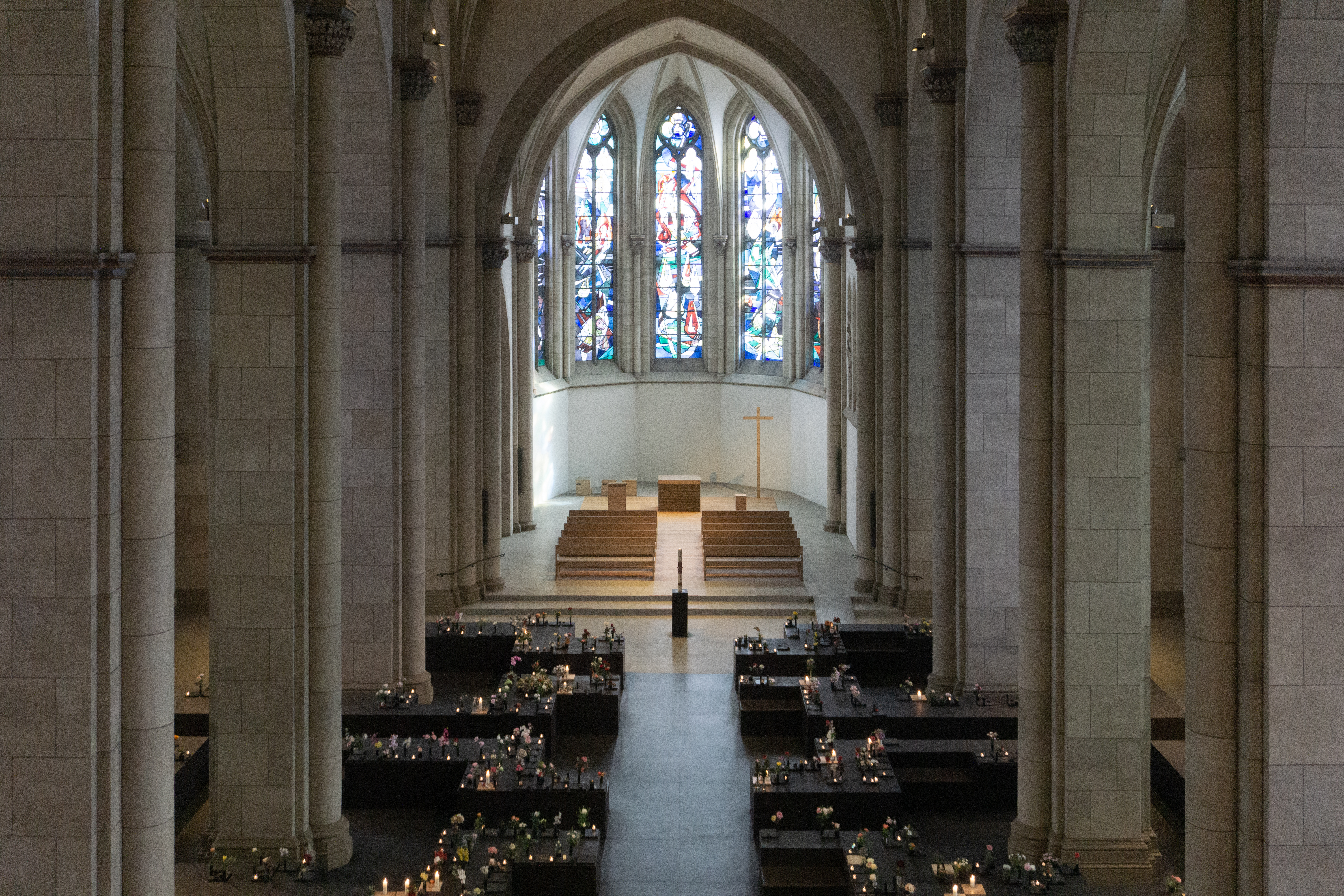 Kolumbarium Liebfrauenkirche Dortmund Innenraum Kirchenumnutzung