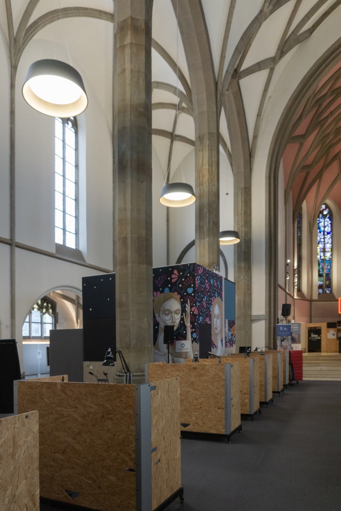 Digital Church St. Elisabeth Aachen Hauptschiff Kirchenumnutzung Co-Working