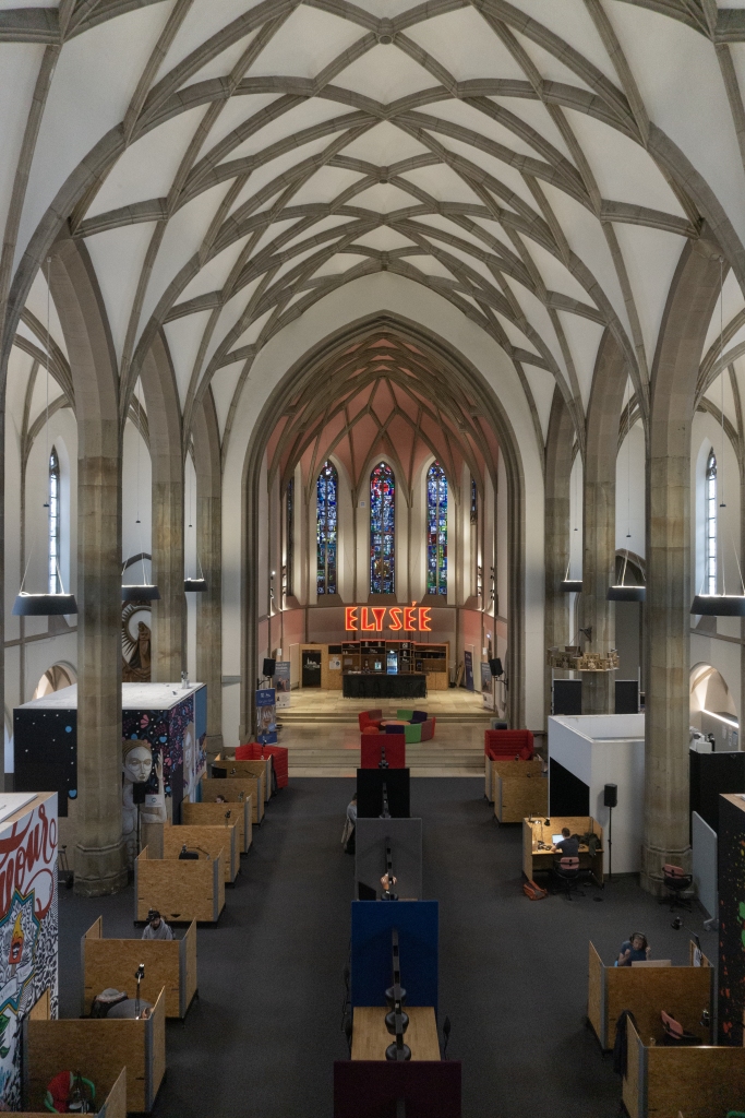 Digital Church St. Elisabeth Aachen Kirchenumnutzung Co-Working